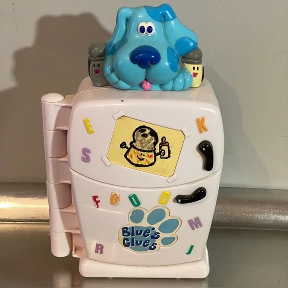 $⬇️ 1999🎄Tyco Blue's Clues Refrigerator
Interactive Talking Game Toy (Steve era) - Picture 1 of 9